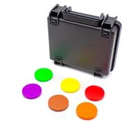 6Pcs Shore A Hardness Standard Block, Type A Durometer Calibration Set, Size 50 * 8mm, with Storage Box, for Elastomer, Soft Rubber, Flexible Material Testing