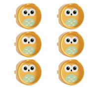 6Pcs Silicone Electrical Outlet Caps Dustproof Socket Protector Baby Childproof Design European Standard Silicone Outlet Cover For Infants