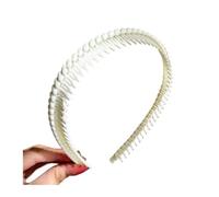 6pcs Simple Plastic Hairband Per Donne | women's headband pressing hairpin(Color 3)