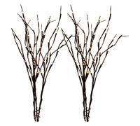 6Pcs Simulazione Ramo di un albero Luci LED Decor Lights Lampade decorative per