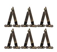 6pcs Soft Close Giocattolo Cardini - 8.4x3.2x1,1 Cm Cinta Di Coperchio | Fratella Per Servizio Pesante Regolabile Per Meccanismo Di Bloccaggio, Mobile, Panca, Scatole Di Legno Di Apertura E Chiusura,
