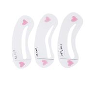 6pcs sopracciglio stencil governare/modellare modello strumento di trucco 3 stile comodo e pratico