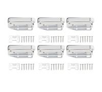 6Pcs Spring Latch Mini Door Push Release Latch Light Weight Push to Open Door Latch for Cabinet Door