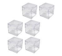 6PCS Square Observation Container Con Ingrandimento Coperchio Bambini Sicuro Catcher Per Uso Domestico Classroom Use STEM Nature Exploration Kit Per Studenti