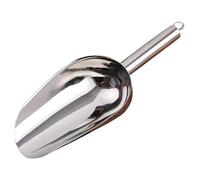 6PCS Stainless Steel Ice Scoop Heavy Duty Kitchen Grain For Crushed Candy Nuts Flour Rice Bar Restaurant Dessert Shop Food per Cucina, Bar, Buffet