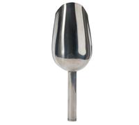 6PCS Stainless Steel Ice Scoop Party Bar Buffet Kitchen Sugar Flour Dry Goods Shovel Cube Spoon Accessories per Cucina, Bar, Buffet