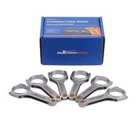 6pcs Steel H-Beam Forged 4340 EN24 Conrods Bielle for BMW N55B30 engine 144.3mm