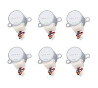 6PCS Stepper Motor 24BYJ48 | High Accuracy Reduction Motor 5V DC for Fans/Heaters/Stage Lighting | 80NM Output, Low Noise & Vibration