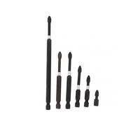 6Pcs Strong Magnetic Impact Bits Cross Non Slip for Driver Electric Drill Screwdriver Industrial Grade