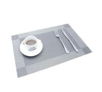 6PCS Table Mat Insulation Placemat Cut Leave-in Waterproof Western Restaurant Simple And Exquisite per Cucina Domestica Ristoranti e Hotel(Color4)