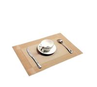 6PCS Table Mat Insulation Placemat Cut Leave-in Waterproof Western Restaurant Simple And Exquisite per Cucina Domestica Ristoranti e Hotel(Color1)