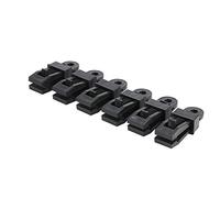 6pcs Tent Snap, ad Alta Resistenza di plastica Tende Morsetto Clips Pesanti Heavy Duty Locking Tarp Clip per Campeggio all'aperto