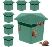 6Pcs Trappole Lumache Riutilizzabile Efficiente, Trappola Catturanti Lumache Biologiche Ecologico Sicuro, Lumachicida Attrezzo Catturare Birra Giardino Orto per Proteggere Fiori Piante Fioriere