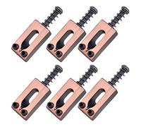 6pcs Tremolo Ponte Fisso Selle Con Sella Di Primavera A Corda Per Accessori Per Ponte Per Chitarra Elettrica ponte chitarra