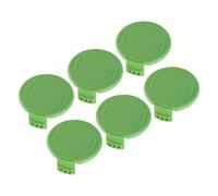 6pcs Trimmer Spools Coil Cover Cap Replacement Fit For Greenworks 21332 21222A