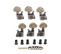 6pcs Tuning Suncing Sunders Sostituzione Sostituzione In Lega Rame Tuning Guitar Keys Knobs Macchina Facile Da Installare Tasto PEGS In Metallo