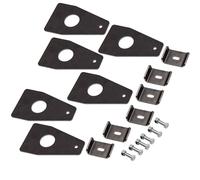 6PCS Universal Car Roof Rock Gutter Mount For Luggage Carrier For Jeep Cherokee