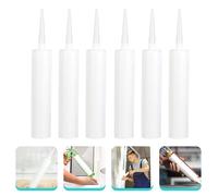 6pcs universale tubo sigillante calafataggio tubo vuoto tubi in plastica in