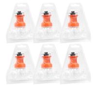 6Pcs Vaporizzatore Palloncino Bag per V0lcan0 Sacchetto di Immagazzinaggio con Supporto Digit Riscaldamento Vaporizzatore Sacchetto di Ricambio Palloncino Plastica Set di Ricambio
