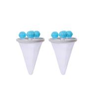 6PCS Washing Machine Filter Net Floating Lint Mesh Bag Reusable Pet Hair Catcher Remover Laundry Cleaning Tool Per Lavatrice(Blue)