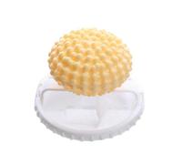 6pcs Washing Machine Filter Screen Anti Entanglement, Adhesive Hair Remover, Cleaning Floating Debris Ball Per Lavatrice(Yellow)