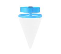 6pcs Washing Machine Floating Lint Filter Mesh Bag Reusable Flower Shaped Household for Hair Collector Per Lavatrice(Blue)