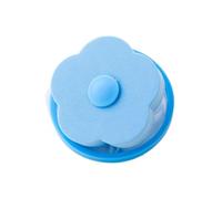 6pcs Washing Machine Specific Floating Filter Bag Flower Shaped Net Hair, Remover Per Lavatrice(Blue)
