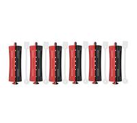 6Pcs Wave Heat Perm Hair Rollers Bigodini per capelli con elastico, strumento per parrucchieri(N. 1 (3 cm / 1,2 pollici))