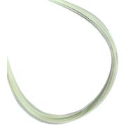 6pcs White Solid Round Fiberglass Rods 3x1000mm - Flexible Connecting Rods for Tents, Umbrellas, and DIY Projects