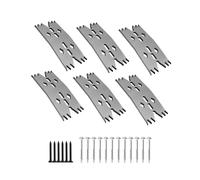 6pcs Woodworking Limit Bramp Set Wood Board Fixing Prae professionista