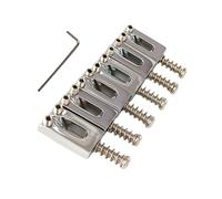 6Pcs Zinchi Lega Roller Ponte Selle Con Chiave Sistemi Tremolo Bridgesfor Accessori Chitarra Elettrica Enduring