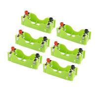 6Pieces Grande Batteria Camera Batterie Holder Case Elettricità Esperimento Batterie Holder Box Per L'insegnamento di Fisica Esperimento Elettrico Esperimento