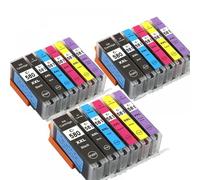 6pk ASW Inchiostro compatibile per PGI 580 CLI 581 Cartucce Works con TS8150 TS8151 TS8152 TS9150 TS9155 Le stampanti includono PGBK BK C M Y PBK XL dimensioni(3set 18PK)