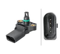 6PP 009 400-251 HELLA Sensore, Pressione collettore d'aspirazione per AUDI,SEAT,