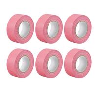 6pz 25mm 1" Largo 20m 21 Iarde Mascheratura Nastro Nastro Rotoli Rosa