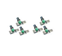 6PZ 5W USB Fan Volume D'Aria Regolatore Continuo Modulo Regolatore di VelocitÃ USB 5V Ingresso USB Maschio DC4-12V Un 2.5-8V