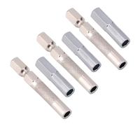 6pz Adattatore per Punte 1/4" a 4mm, Magnetico Adattatore Punte Cacciavite Esagonale 6,35mm a 4mm Supporto per Punte Prolunga Trapano per Micro Punte per Kit Strumenti Riparazione per Auto