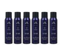 6pz ADIDAS STAR UEFA CHAMPIONS LEAGUE deobody spray 150ml