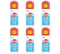 6pz AUTAN FAMILY CARE Spray Secco Insetto Repellente Anti-Zanzare 100ml NUOVO