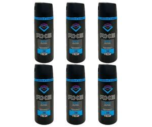 6pz Axe Marine Sea Breeze & Sage Scent deodorante spray 24h fresh 150ml
