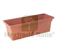 6PZ BALCONETTA MELISSA CON RISERVA ACQUA CM.60X20X16H.: