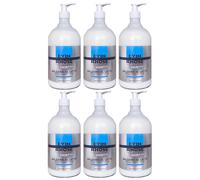 6pz Balsamo nutriente Evin Rhose Professional per tutti i tipi di capelli 1000ml