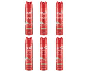 6pz Bilba lacca capelli tenuta forte con Germe di Grano e Ceramidi 250ml