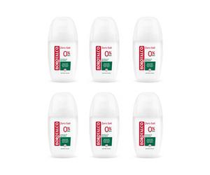 6pz BOROTALCO ZERO SALI DEO VAPO SPRAY Profumo di Borotalco 75ml