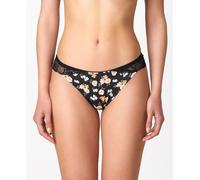 6Pz Brasiliana in cotone elasticizzato fantasia floreale con pizzo 6544 JADEA