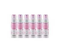 6pz BREEZE PERFECT BEAUTY DEO CONTROL 48H DEODORANTE SPRAY CORPO 150ML Nuovo