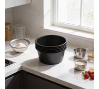 6pz Budino Sagomato per Stampo Acciaio al Carbonio Non per Muffin Torte Crostate