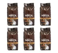 6pz CAFFE' NIKOL in Grani gusto classico busta da 1kg caffè chicchi