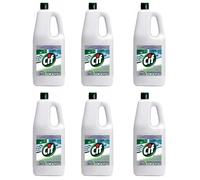 6pz CIF PROFESSIONAL Gel con Candeggina 2 litri bagno e cucina NUOVO pulizia