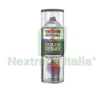 6PZ COLOR SPRAY FERROMICACEO SMALTO ACRILICO ANTICHIZZANTE SPRAY ML.400 GRIGIO :